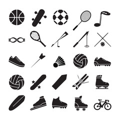 Obraz premium Flat Design Icon Set for Business and Technology