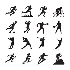 Flat Design Icon Set for Business and Technology