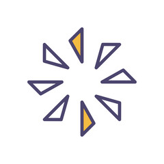 Loading icons set vector stock illustration