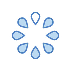 Loading icons set vector stock illustration