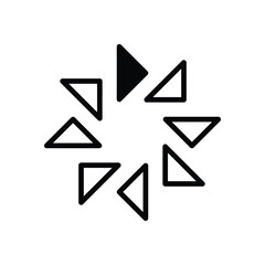 Loading icons set vector stock illustration