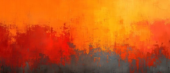 Fototapeta premium Abstract Gradient Background in Warm Reds and Oranges with Texture