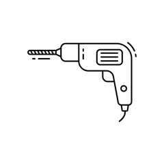 Drill vector icon