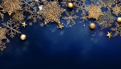 Merry Christmas and happy New Year background, golden theme, decoration background