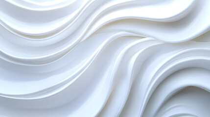 Elegant Creamy Ice Cream Wallpaper Design Modern Interior Digital Art Minimalistic Space Aesthetic View Inspired by Nature