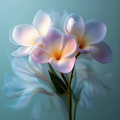 Obraz premium Close Up Flower Petals as Design Element