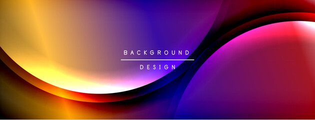 Gradient and shadow wave line geometric background. Vector Illustration For Wallpaper, Banner, Background, Card, Book Illustration, landing page