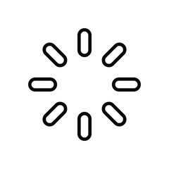 Loading icons set vector stock illustration