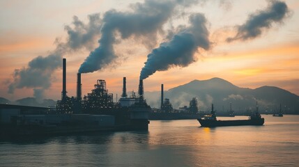 Energy resources partnerships in BRICS, oil rigs and renewable energy plants