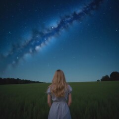 Sum&eacute;rgete en la serenidad de la noche mientras contemplas la majestuosidad de la V&iacute;a L&aacute;ctea en un cielo despejado
