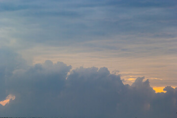 The background of beautiful sky, colorful of sky