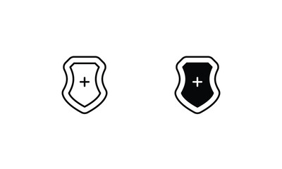 Insurance icons set vector stock illustration