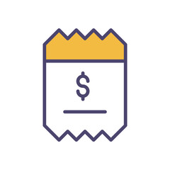 Invoice icons set vector stock illustration