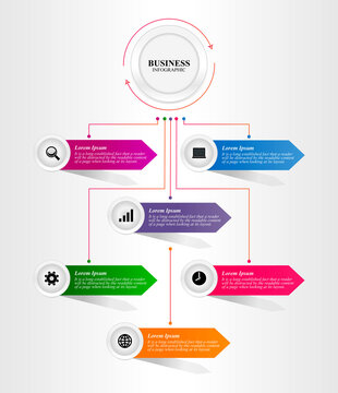 Business Inphographic Template Design