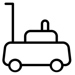 Cutter Gardening Tool Line Icon