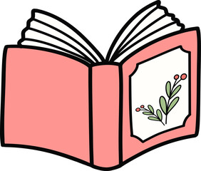 Fox Flat Design Christmas Artwork Highlighting Cute and Seasonal Baby Fox