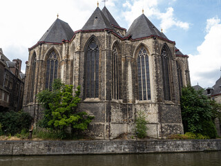 Fototapeta premium St Bavo’s Cathedral, Ghent, Belgium