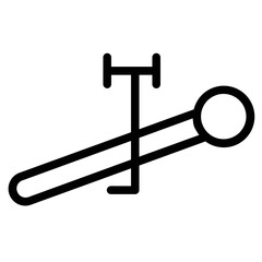 Action Activity Fitness Line Icon