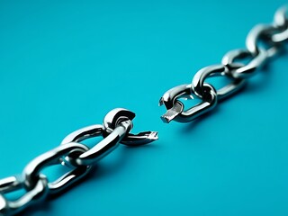 Obraz premium chain with a chain