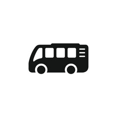 Bus icon template vector illustration