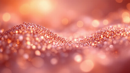 Beautiful abstract bubbles with a dreamy mood in soft colors