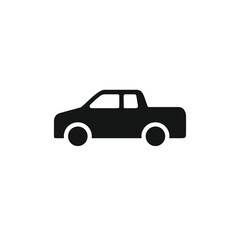 Pick up car icon template vector illustration