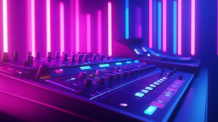 サイバー空間のDJブース