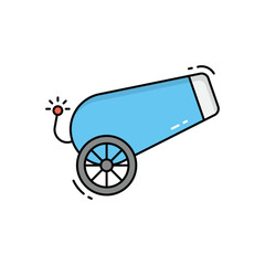 Cannon  vector icon