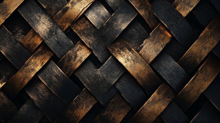 Metal brushed dark bronze textured.