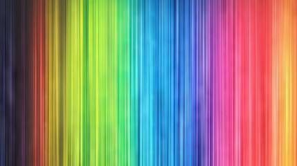 Abstract vibrant rainbow-colored stripes creating a seamless gradient background with bright, vivid hues and smooth transitions, perfect for artistic designs, digital wallpapers, and creative projects