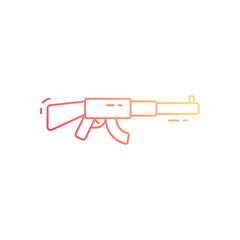 Rifle vector icon
