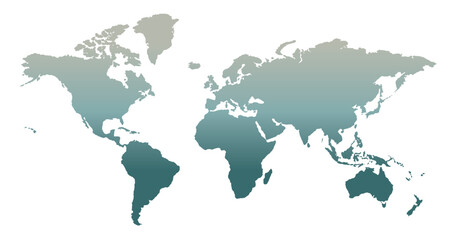 World map. Simplified World Map Illustration.
simple world map vector.