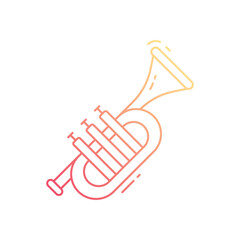Trumpet vector icon