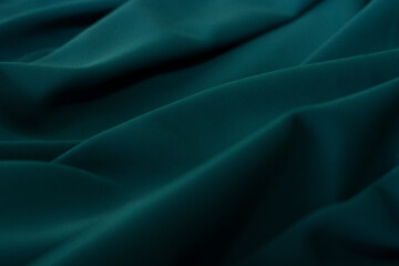 Fototapeta premium A piece of green fabric with a pattern