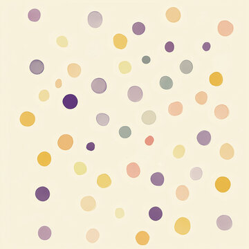 A simple pastel-themed scatter plot with coin icons on the points