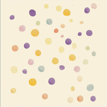A simple pastel-themed scatter plot with coin icons on the points
