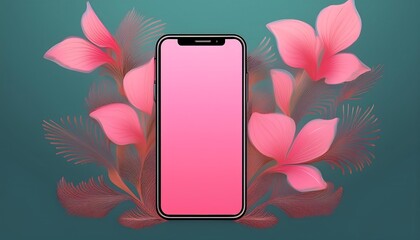A sleek smartphone with a vibrant display showcases a myriad of colorful app icons, symbolizing the boundless potential of modern technology