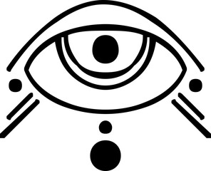 eye icon mantra