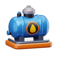 Ecology and Energy 3D Illustrations