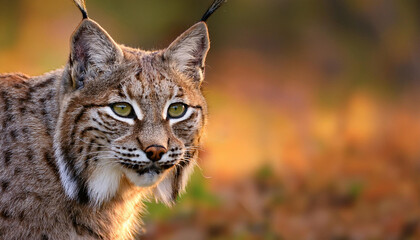 Fototapeta premium Close-Up of a Bobcat