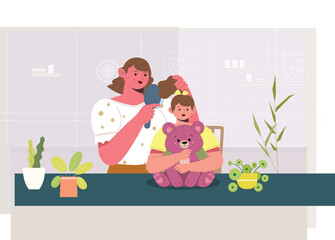 Parenting Concept Illustration