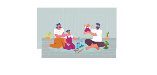Parenting Concept Illustration