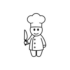 chef with a spoon
