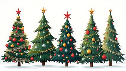 christmas tree with balls