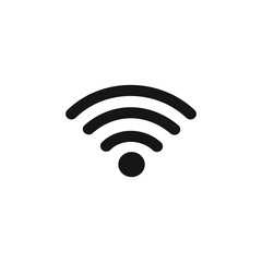 Wifi icon template vector illustration