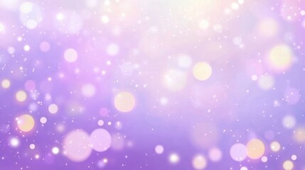 Delicate Pastel Purple Bokeh Background