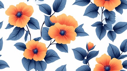 pattern with flowers