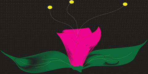 Abstract flower blooming design. Pattern with flowers seamless. Grunge textured abstract art vector with flowers and plants in watercolor style.