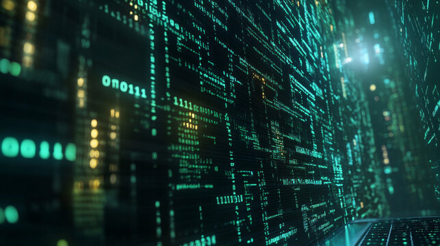 Software, web development, programming concept. Abstract Programming language and program code on screen laptop. Laptop and icons company network . Technology process of Software development 





