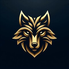 wolf head logo